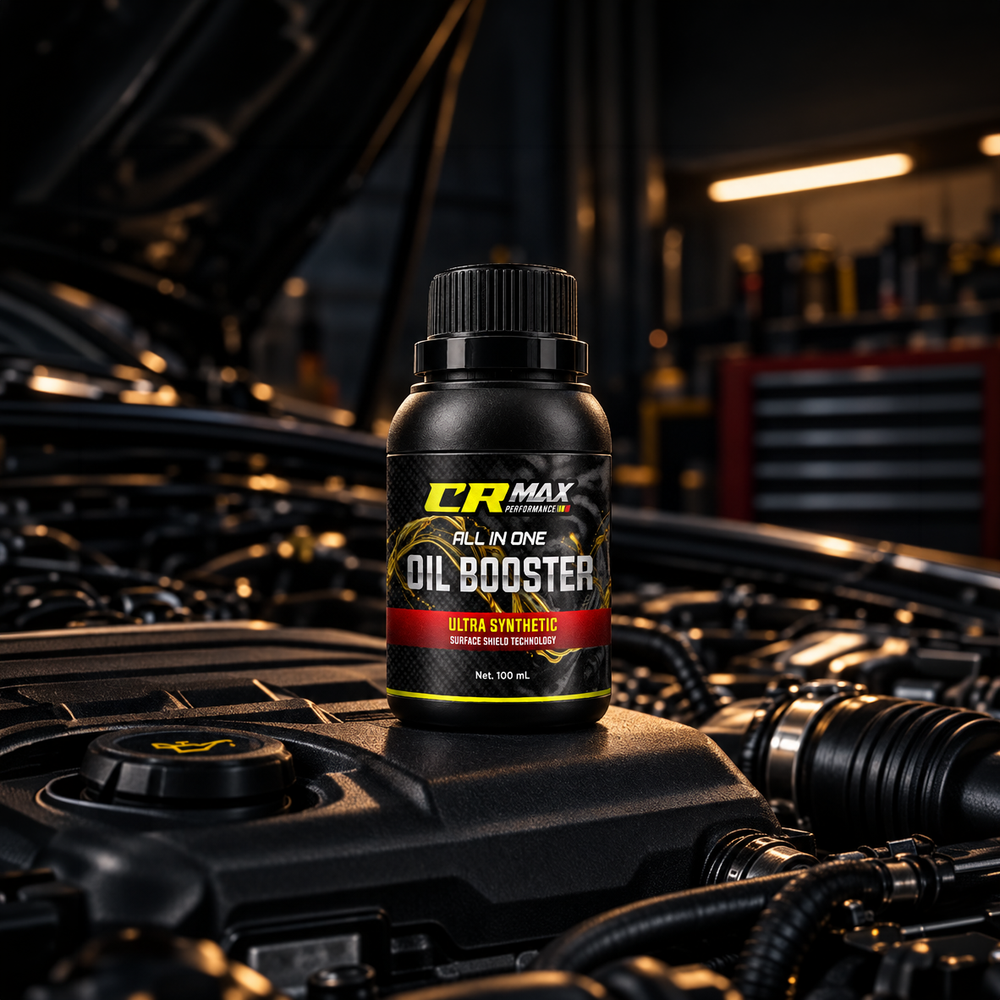Oil Booster in an engine bay