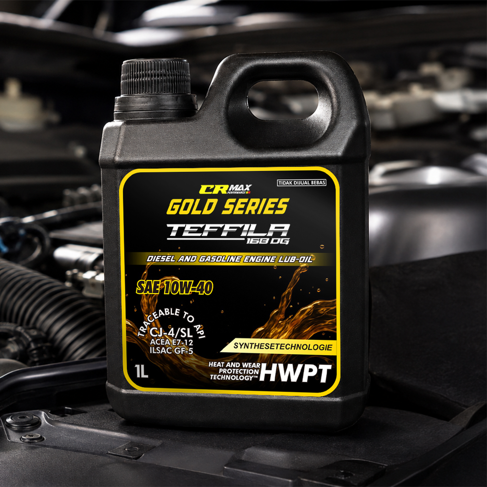 Teffila 10W-40 in an engine bay